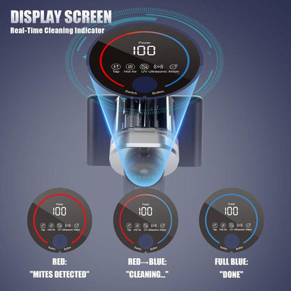 UV-C madrassdammsugare med stark sugkraft 