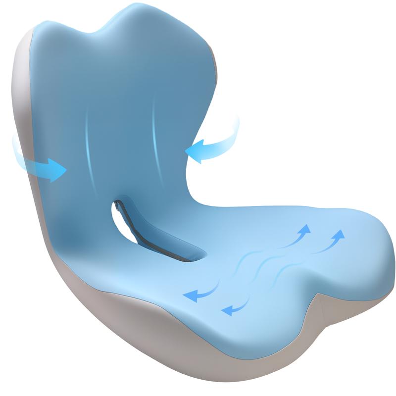 Komfortabel ryggstøttepute med minneskum