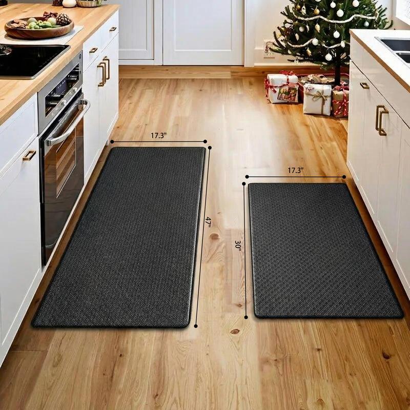 Waterproof Kitchen Rug Set for Floor