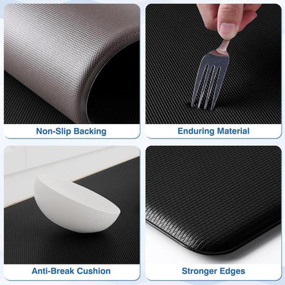 Waterproof Kitchen Rug Set for Floor